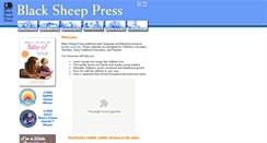 Desktop Screenshot of blacksheeppress.com